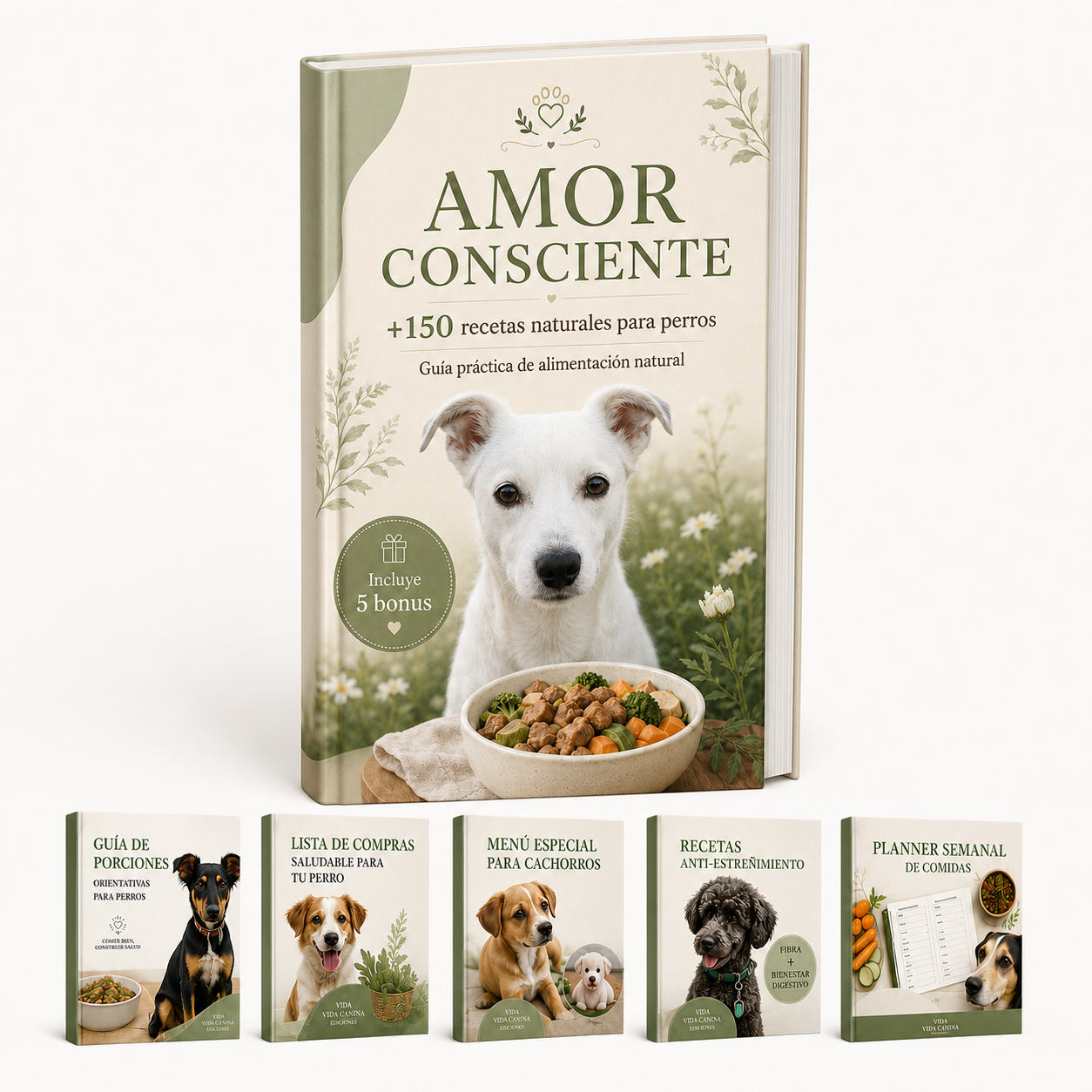 +150 RECETAS CASERAS PARA TU PERRO | FÁCILES, NUTRITIVAS Y DELICIOSAS